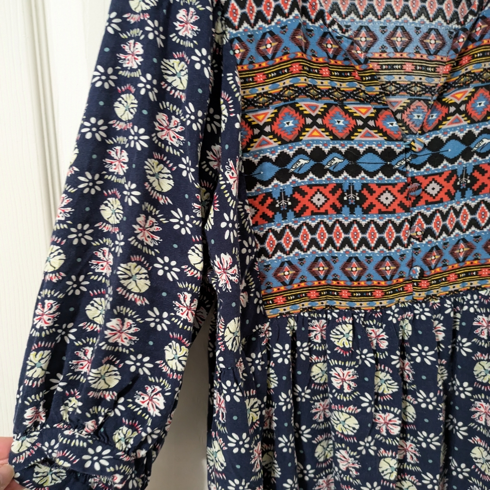 umgee Bohemian Dress Tunic - Picture 2 of 5